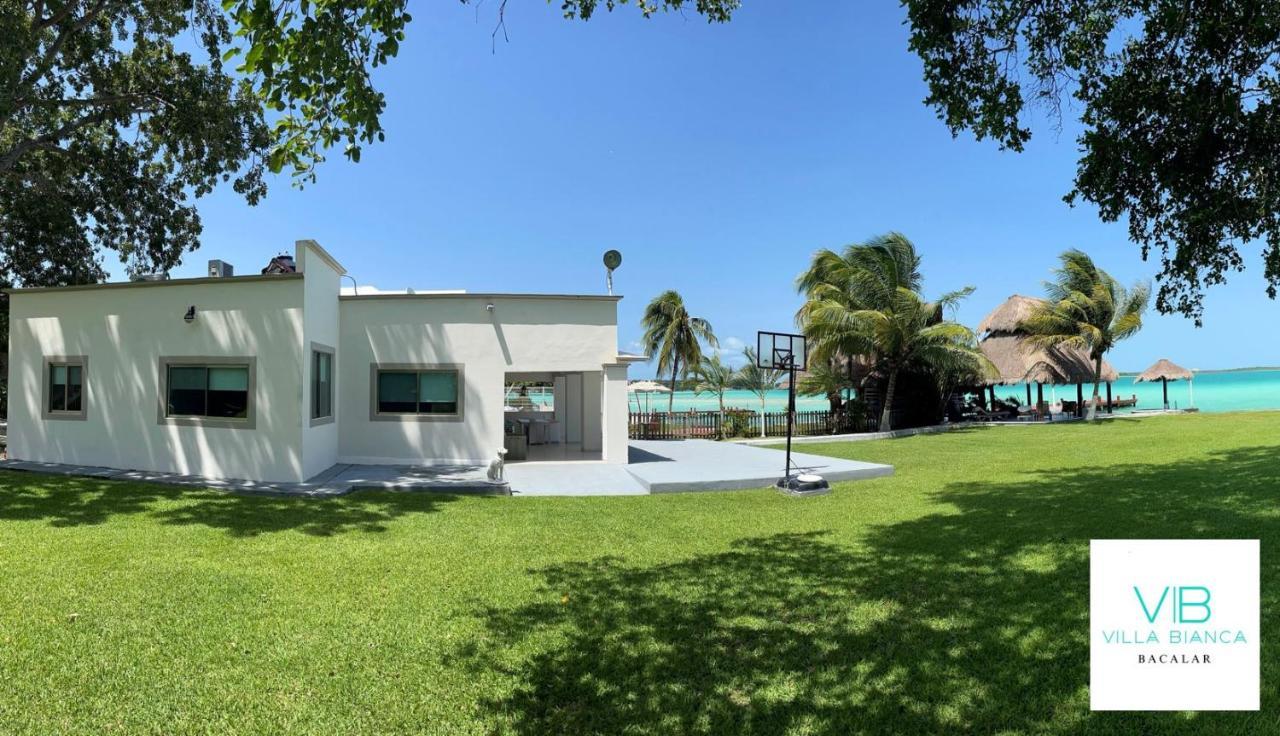Villa Bianca Bacalar Exterior foto