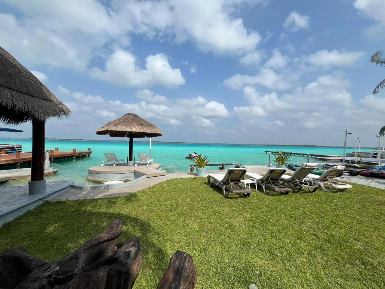 Villa Bianca Bacalar Exterior foto
